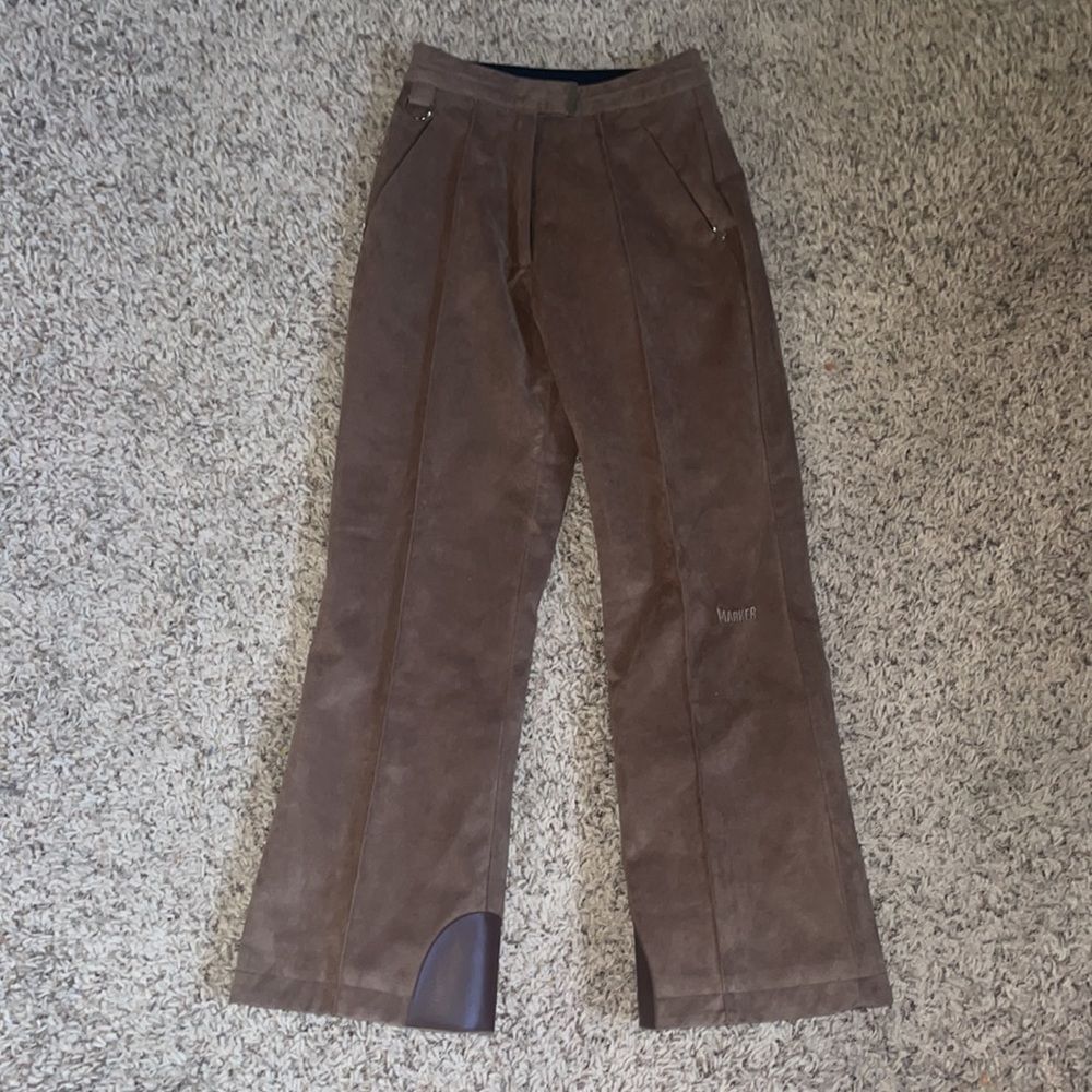 MARKER Suede Snowboarding Pants - Nutmeg